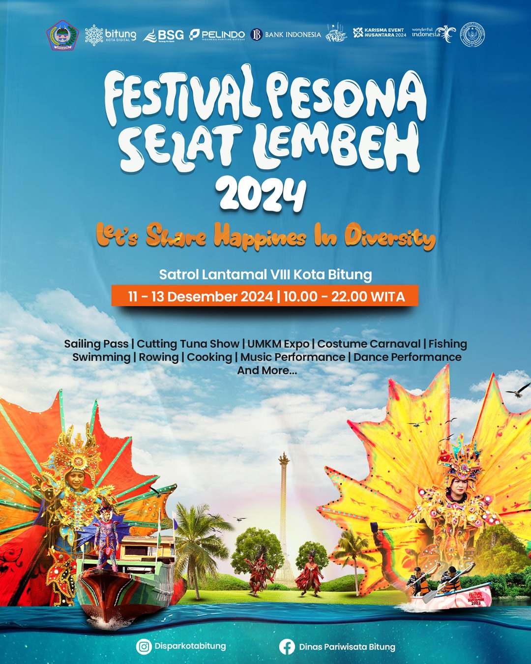 Serunya Festival Pesona Selat Lembeh 2024