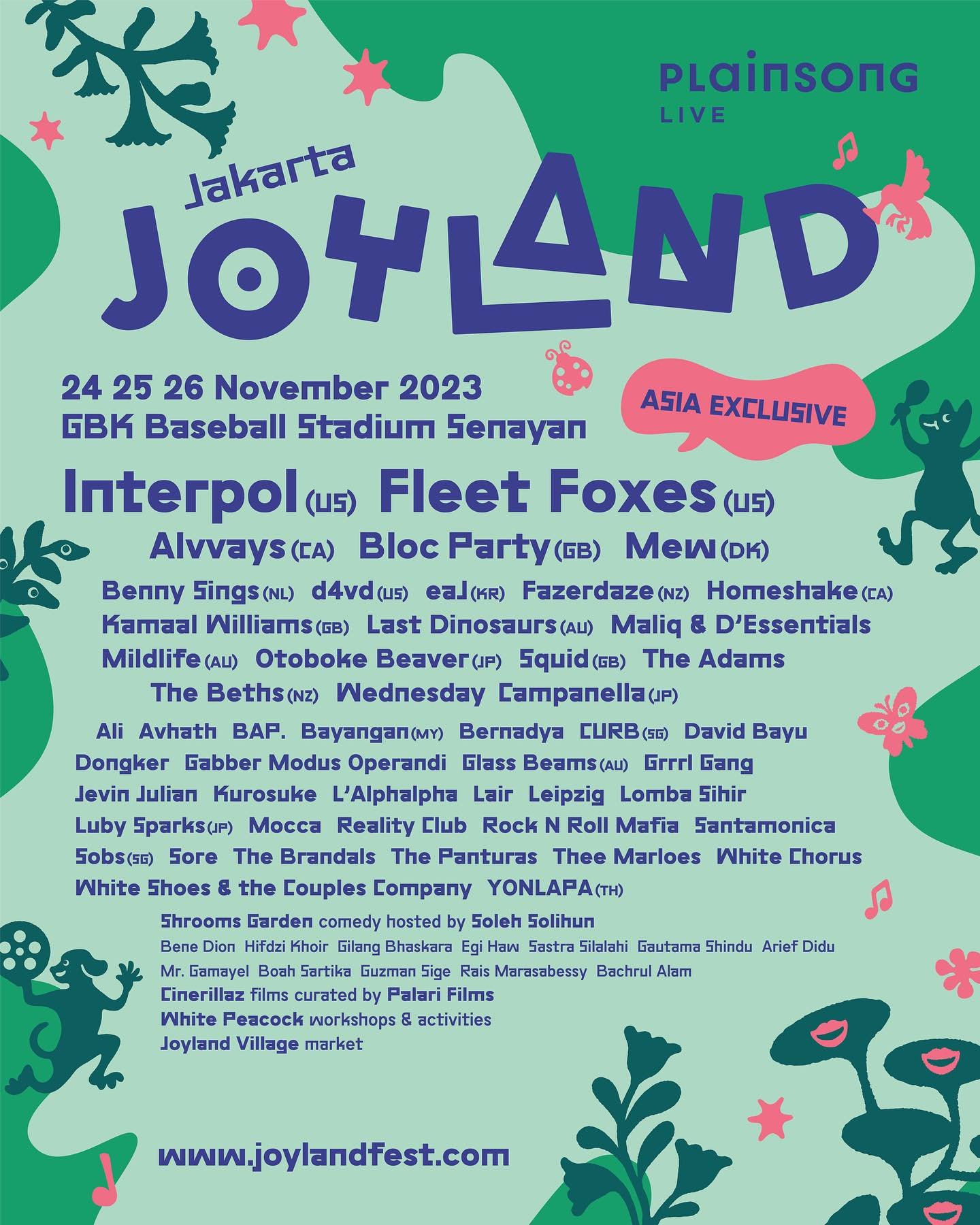 Serunya Festival Joyland Festival 2024